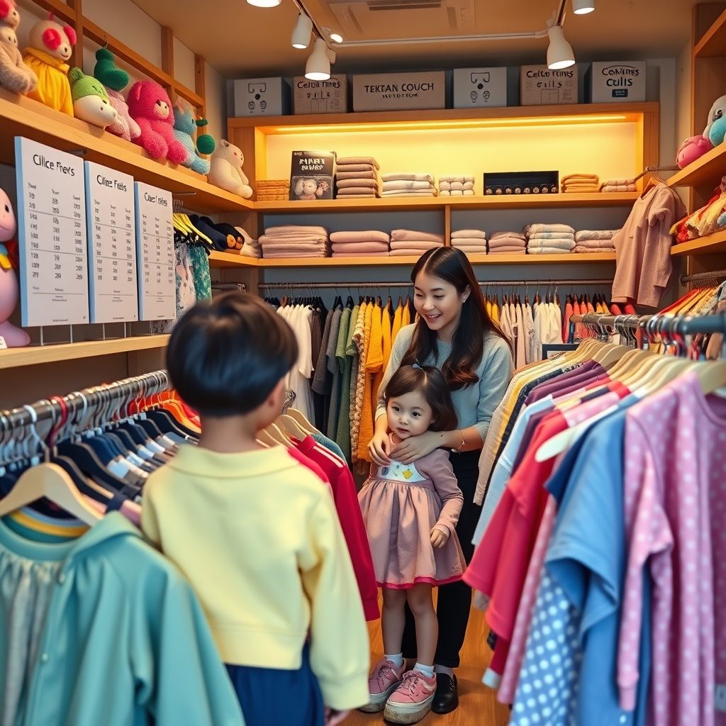 子供服の受け取り