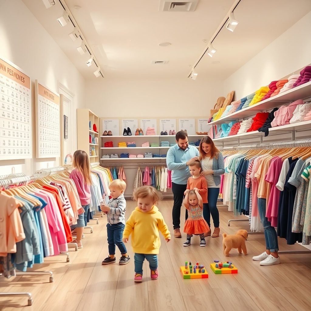 子供服の販売